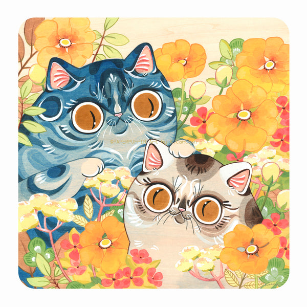 NEW! "Peek a Boo" Archival Print - 10x10"