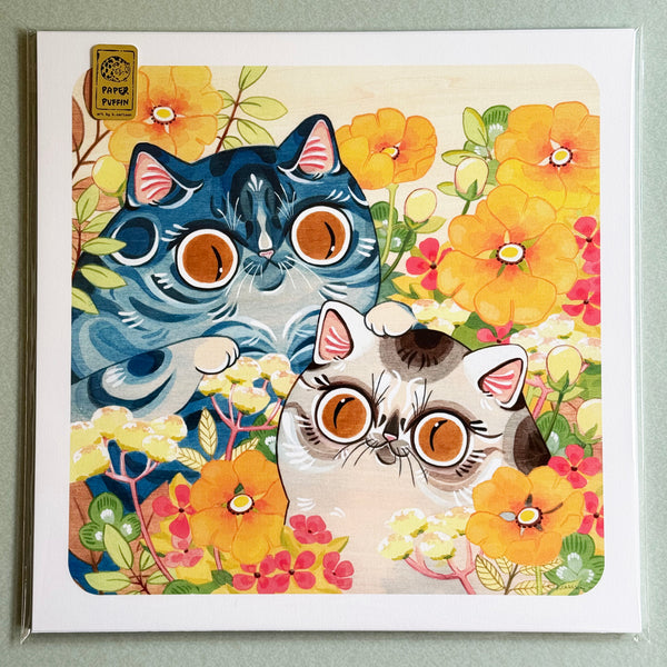 NEW! "Peek a Boo" Archival Print - 10x10"