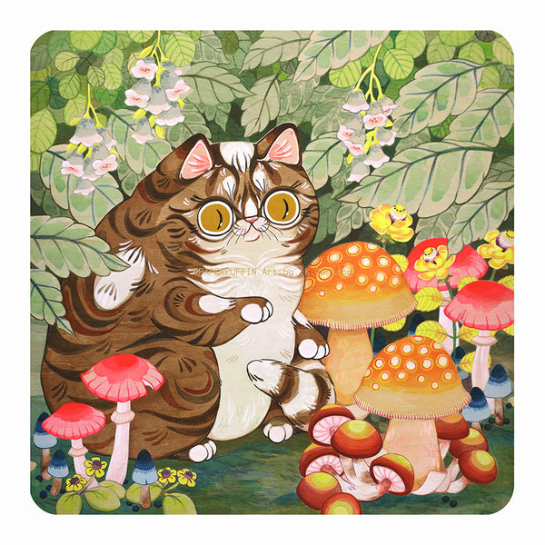 NEW! "Green Space" Archival Print - 10x10"