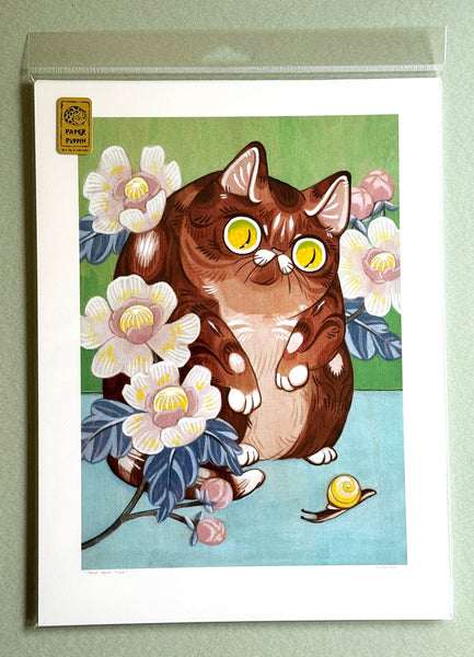 NEW! "Snails Pace" Archival Print - 9x12