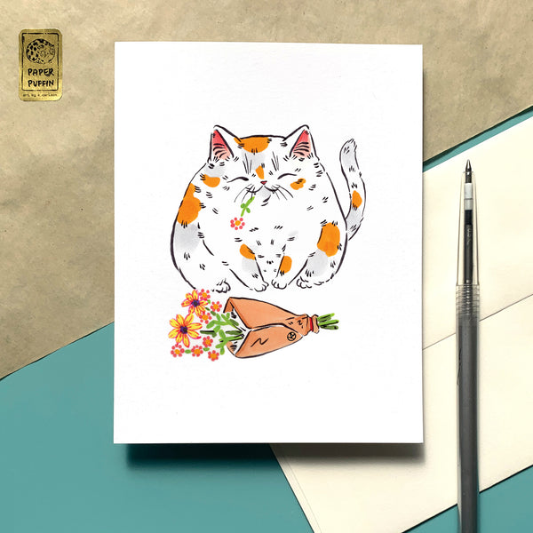 Cute Calico Card