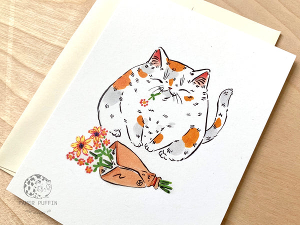 Cute Calico Card