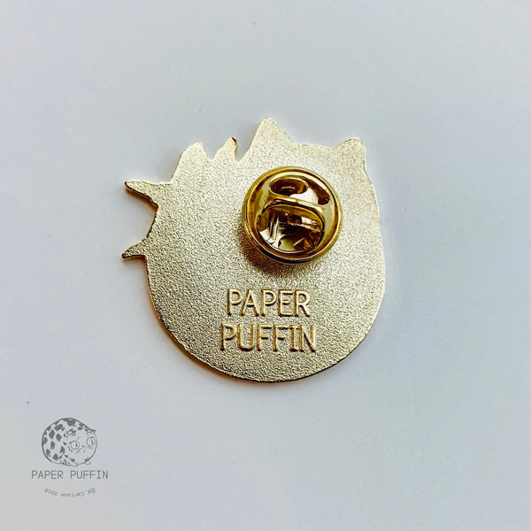 Cannabis Cat Enamel Pin