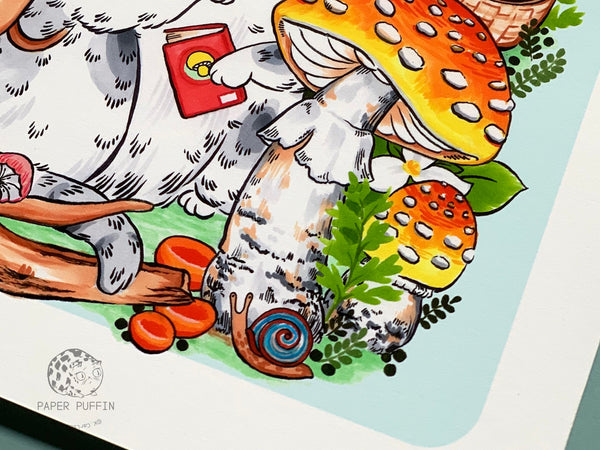 Curious Foragers Print