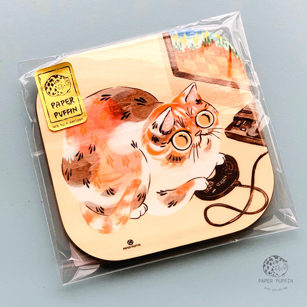 Sega Saga Cats Coasters Set of 2