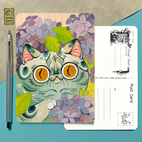 Hydrangea Postcard