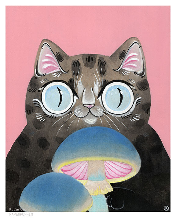 Mushroom Class "Harkness” Print 8x10 – PaperPuffin