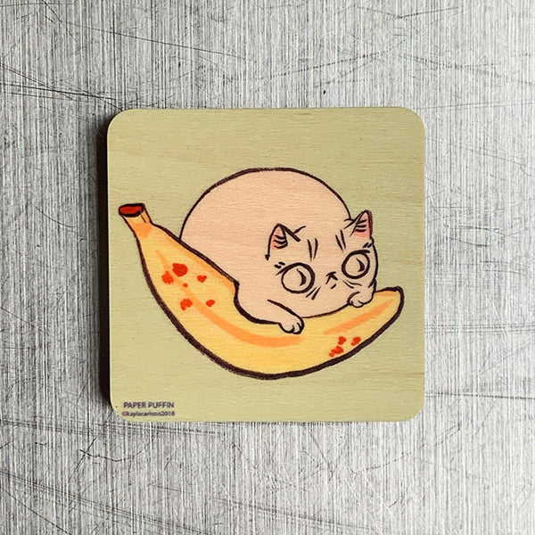 Lil Banana Cat Magnet