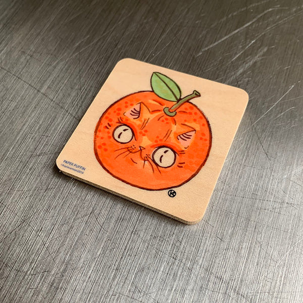 Orange Cat Magnet
