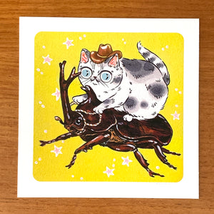 Yeehaw! Cat Print