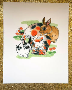 Bunnies Print 8x10 ^New^