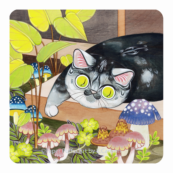 Patio Gaze - Archival Print