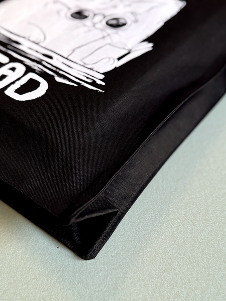 READ Book Cat Tote Bag