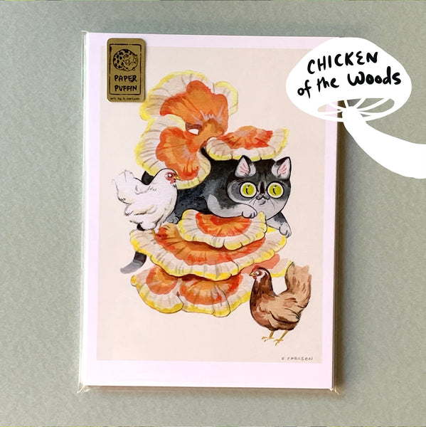 Mushroom Cats! Archival Prints