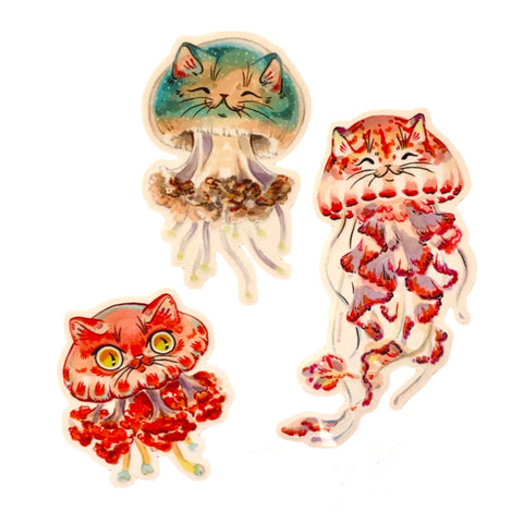 Jelly Kitty Stickers