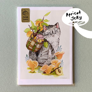 Mushroom Cats! Archival Prints