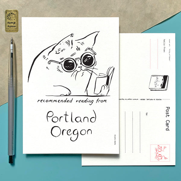 Recommended Reading from Portland, OR Postcard