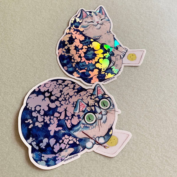 Magic Moody Cats - Sticker Set of 2
