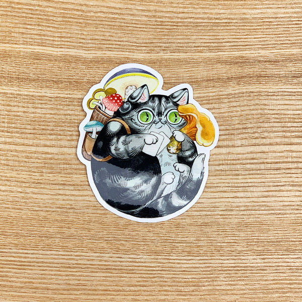 Mushroom Cats! Stickers