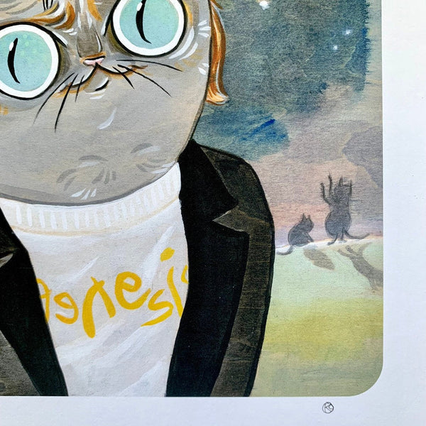 Genesis Cat Print 8x10