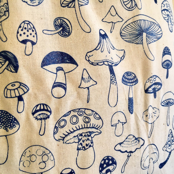 Mushroom Circle Tote Bag