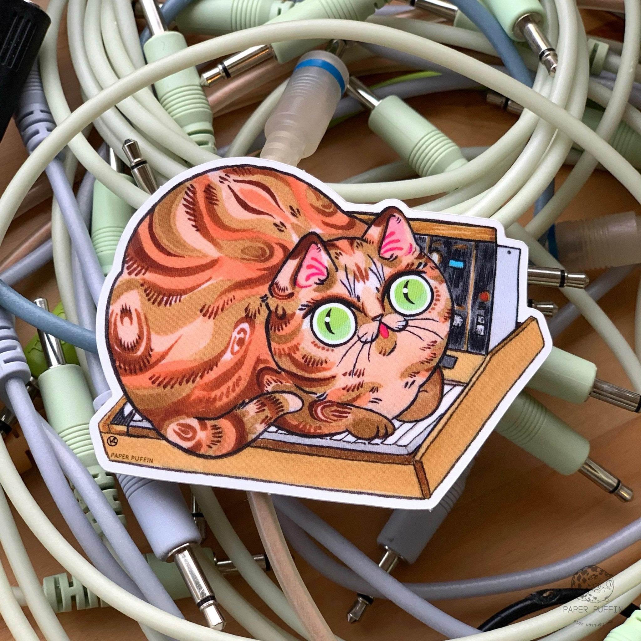 Synth Cats Stickers