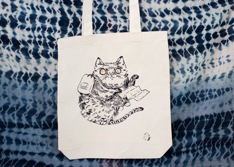 Paper Puffin Cat Tote Bag – PaperPuffin